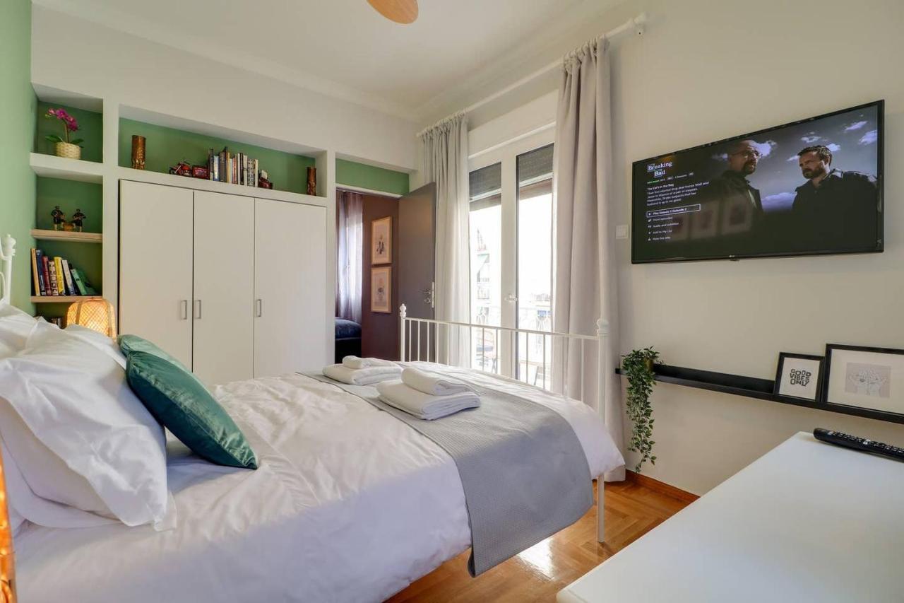 Victoria 5Star / 5Br Bigapt / Sauna / 2Min To Metro Athen Eksteriør bilde