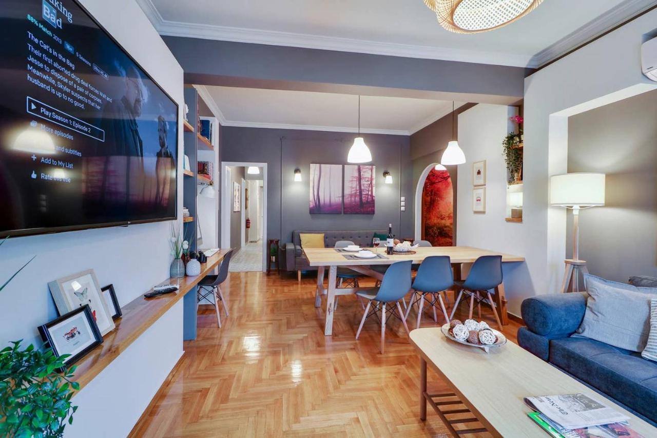 Victoria 5Star / 5Br Bigapt / Sauna / 2Min To Metro Athen Eksteriør bilde