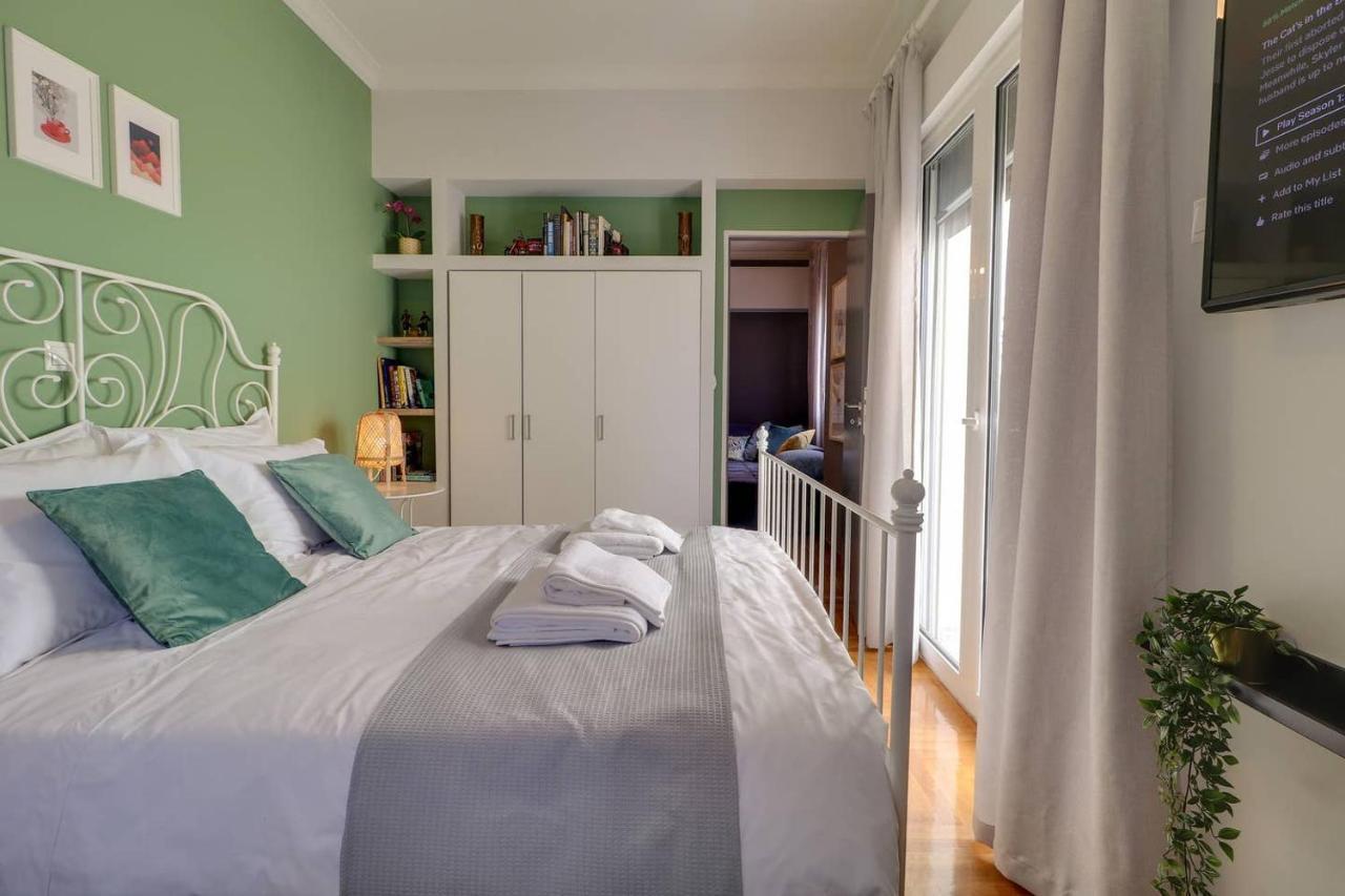 Victoria 5Star / 5Br Bigapt / Sauna / 2Min To Metro Athen Eksteriør bilde