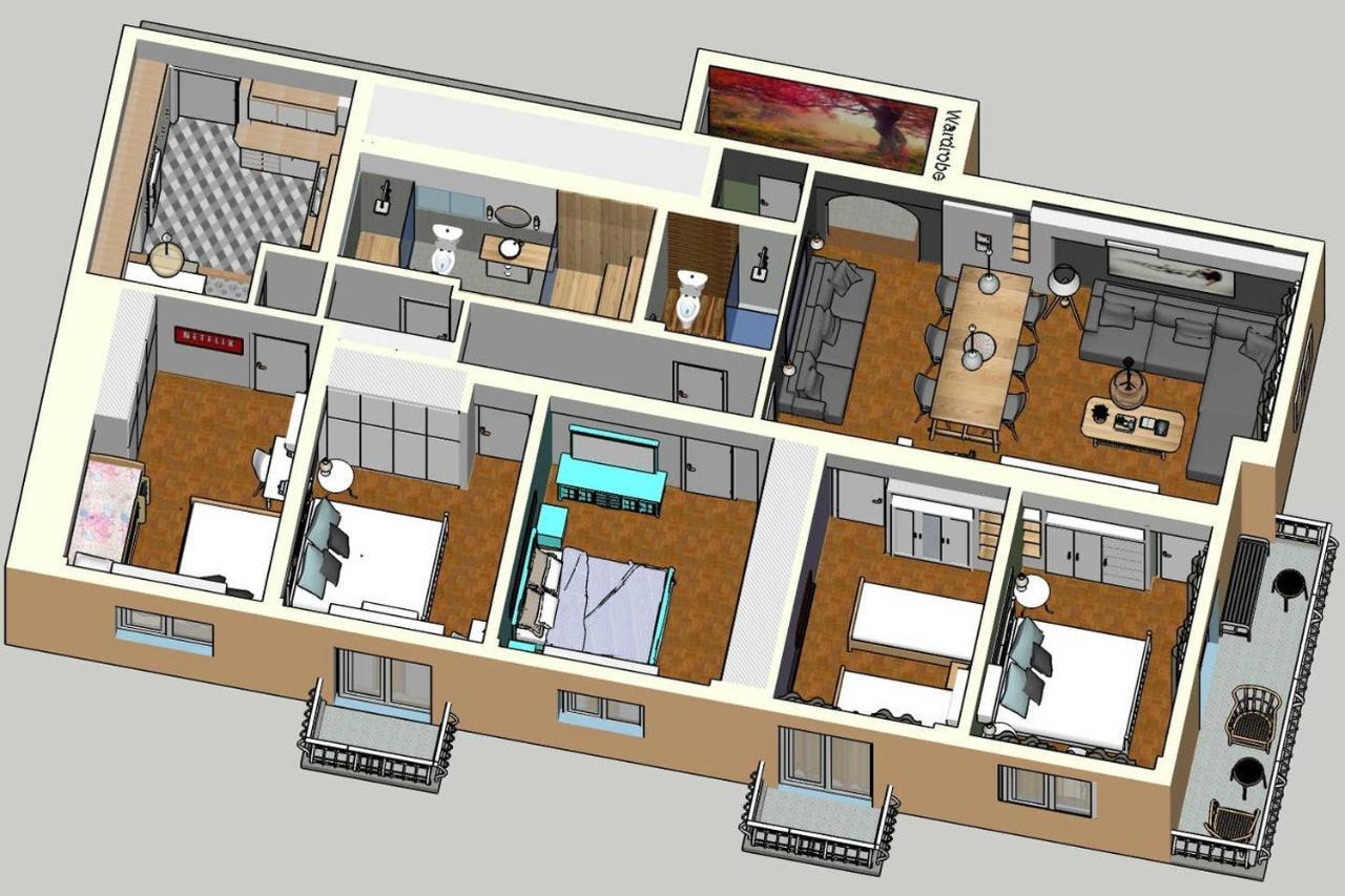 Victoria 5Star / 5Br Bigapt / Sauna / 2Min To Metro Athen Eksteriør bilde