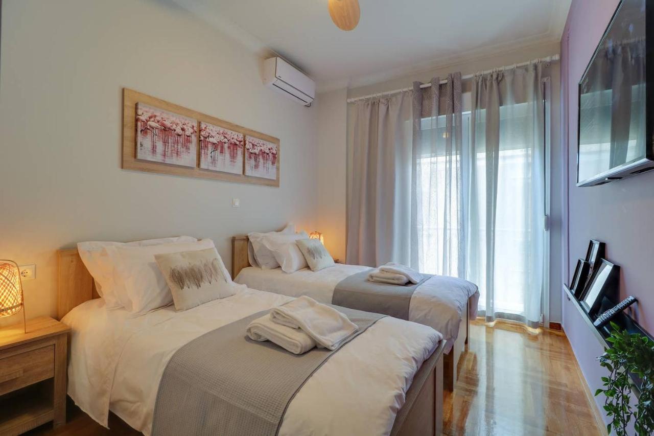 Victoria 5Star / 5Br Bigapt / Sauna / 2Min To Metro Athen Eksteriør bilde