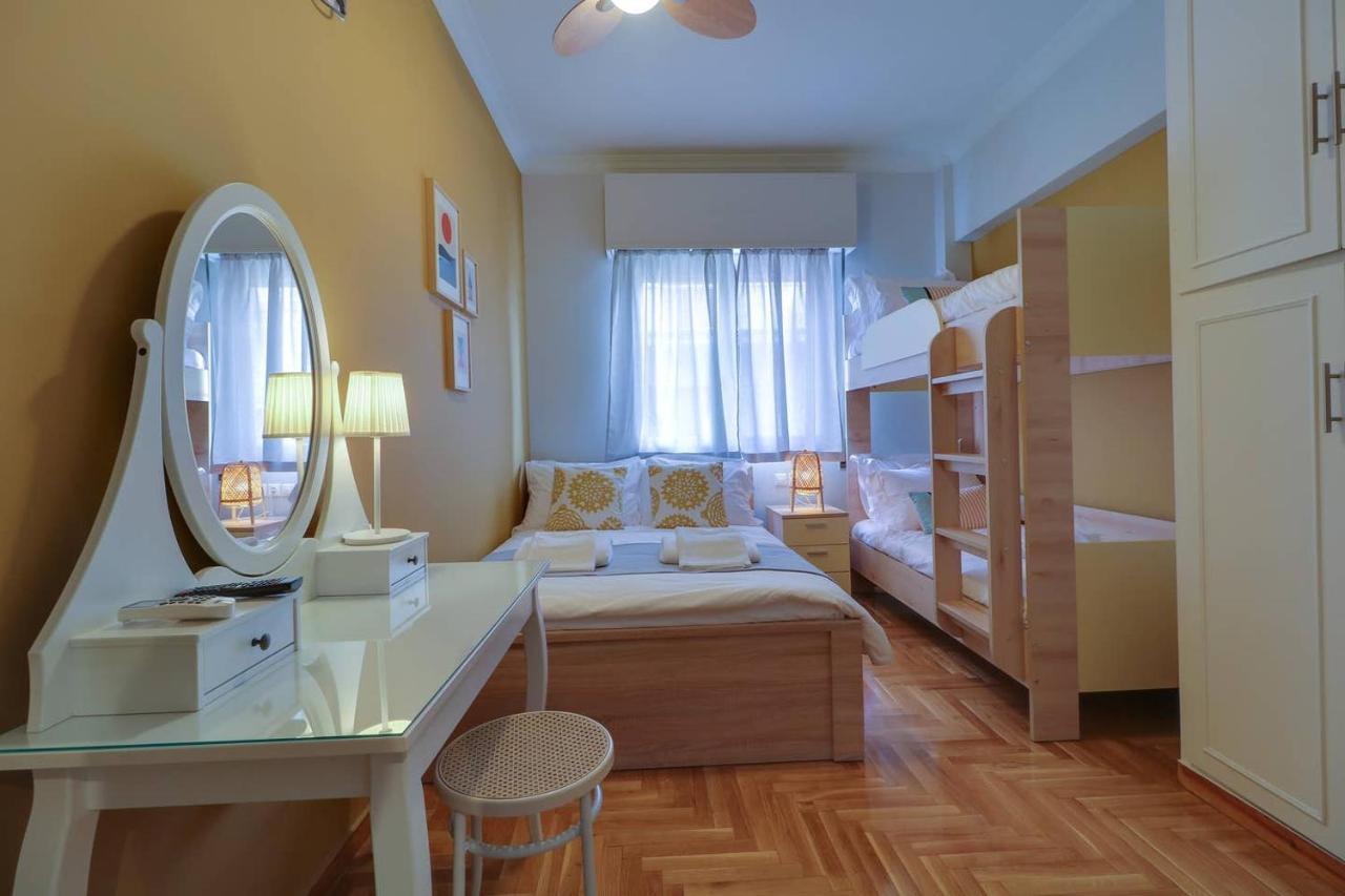 Victoria 5Star / 5Br Bigapt / Sauna / 2Min To Metro Athen Eksteriør bilde