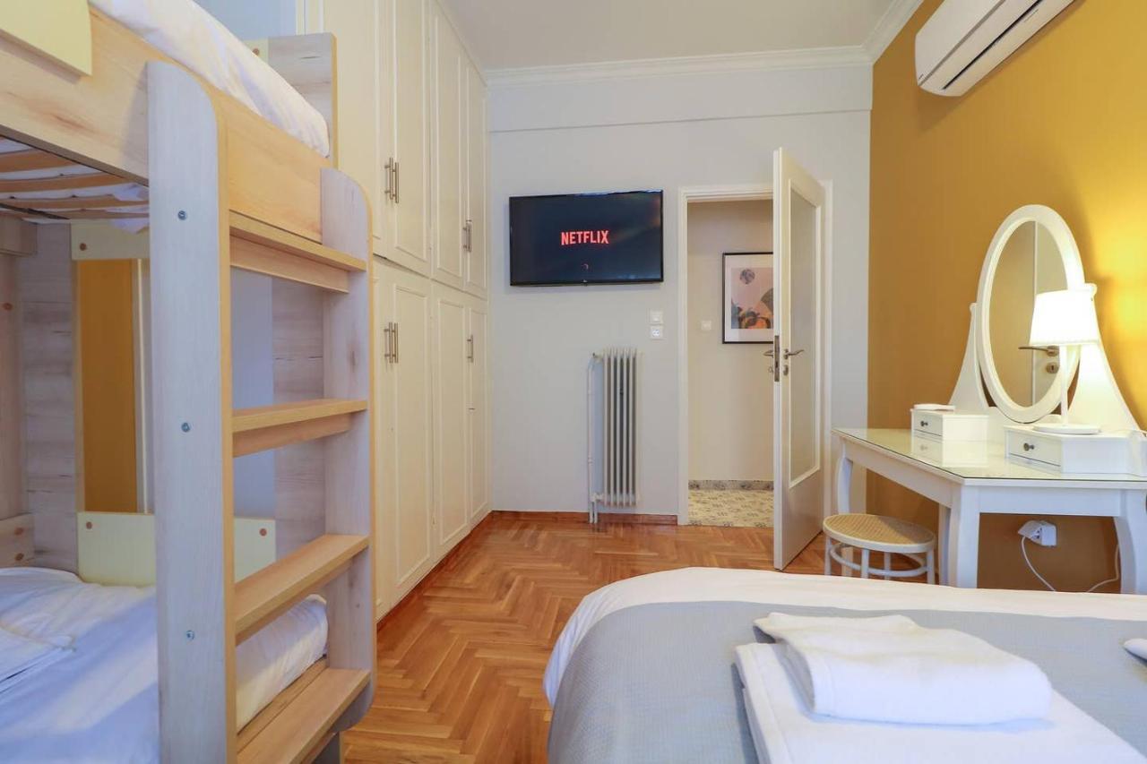Victoria 5Star / 5Br Bigapt / Sauna / 2Min To Metro Athen Eksteriør bilde